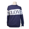 Clovis 'Haley' Pullover Sweater in Navy