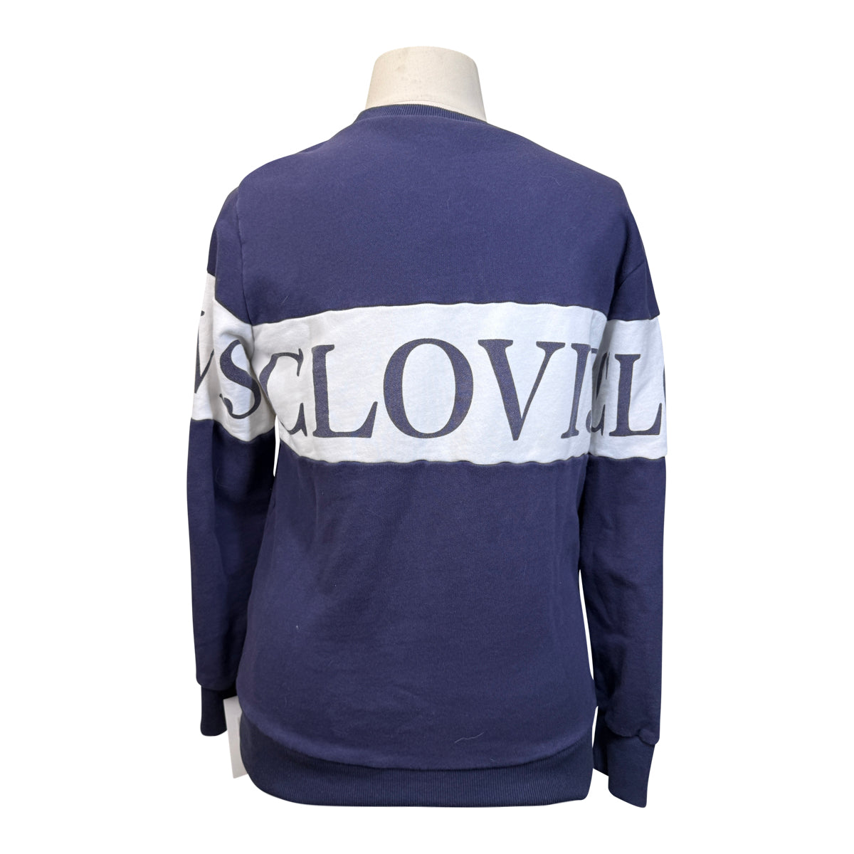 Clovis 'Haley' Pullover Sweater in Navy