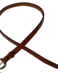 Edgewood Stitched Belt in Cognac