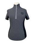 Goode Rider Ideal Shirt in Black & White Stripes
