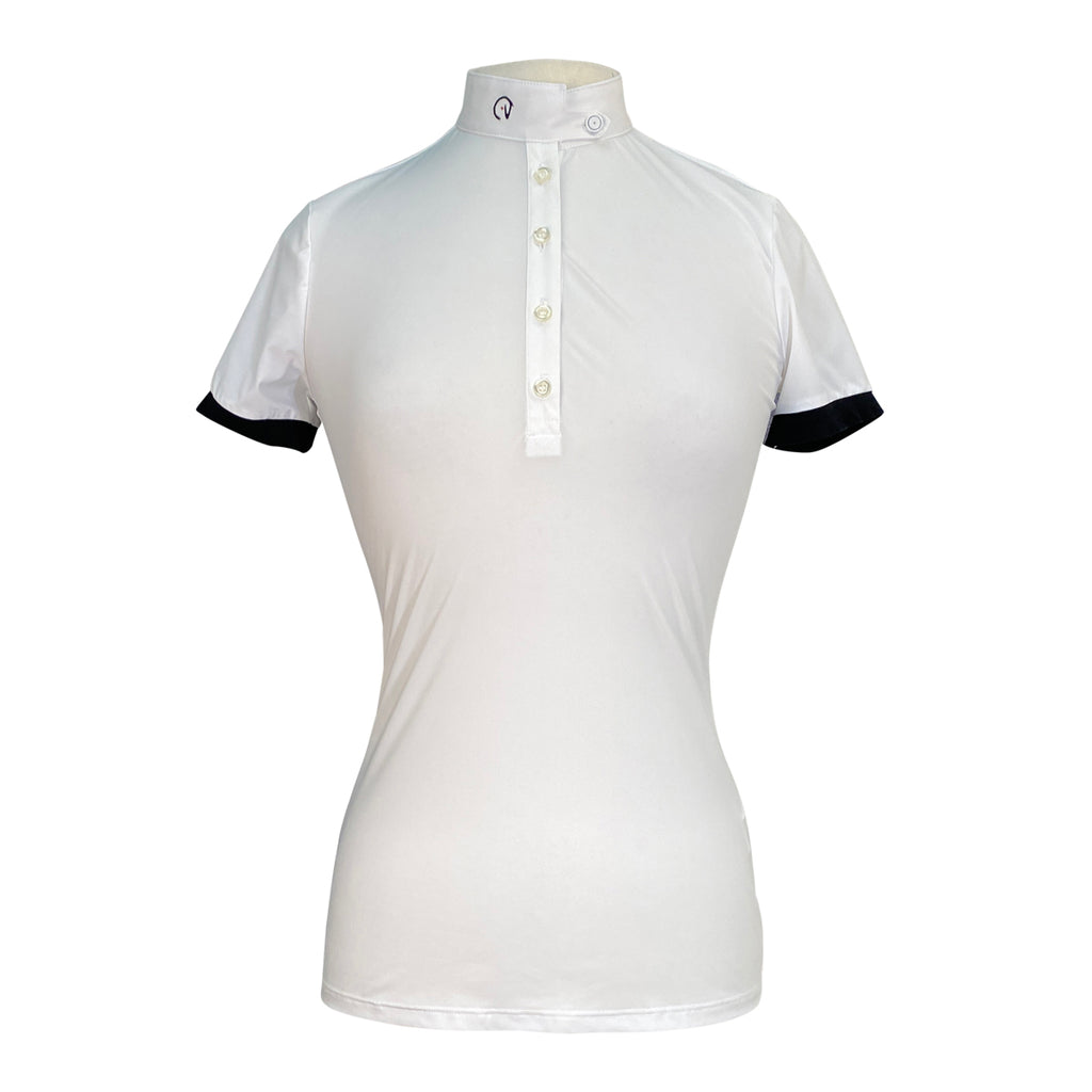 EGO7 Short Sleeve Competition Top in White - Women's IT 46 (US 12)