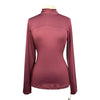 Cavallo 'Edera Tech' Shirt in Red Wine