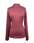 Cavallo 'Edera Tech' Shirt in Red Wine