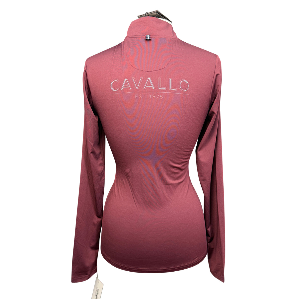 Cavallo 'Edera Tech' Shirt in Red Wine