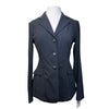 RJ Classics 'Monterey' Orange Label Show Coat in Black Herringbone