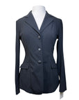 RJ Classics 'Monterey' Orange Label Show Coat in Black Herringbone