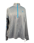 Ariat Tek Team 1/2 Zip Sweatshirt in Heather Grey