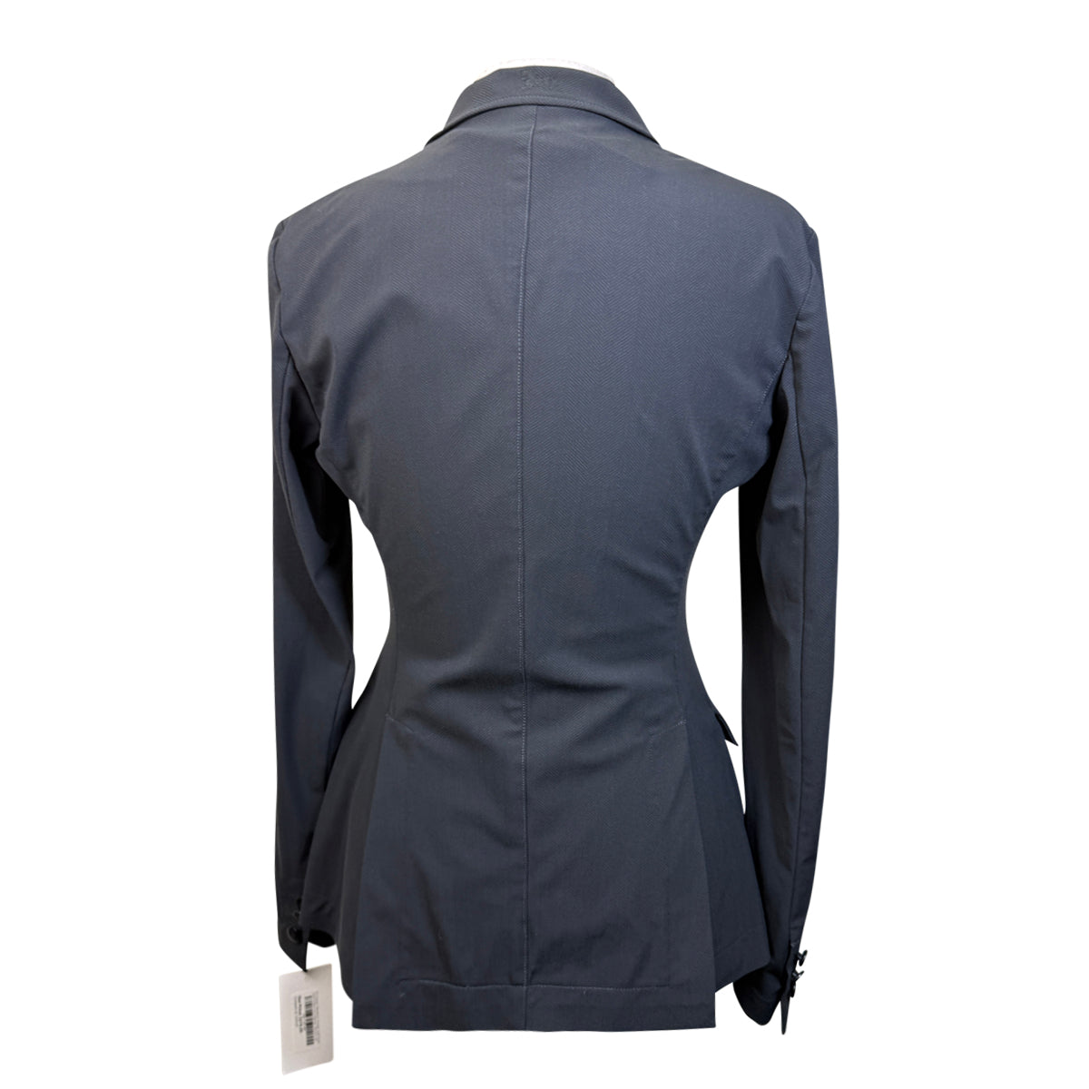 RJ Classics 'Monterey' Orange Label Show Coat in Black Herringbone