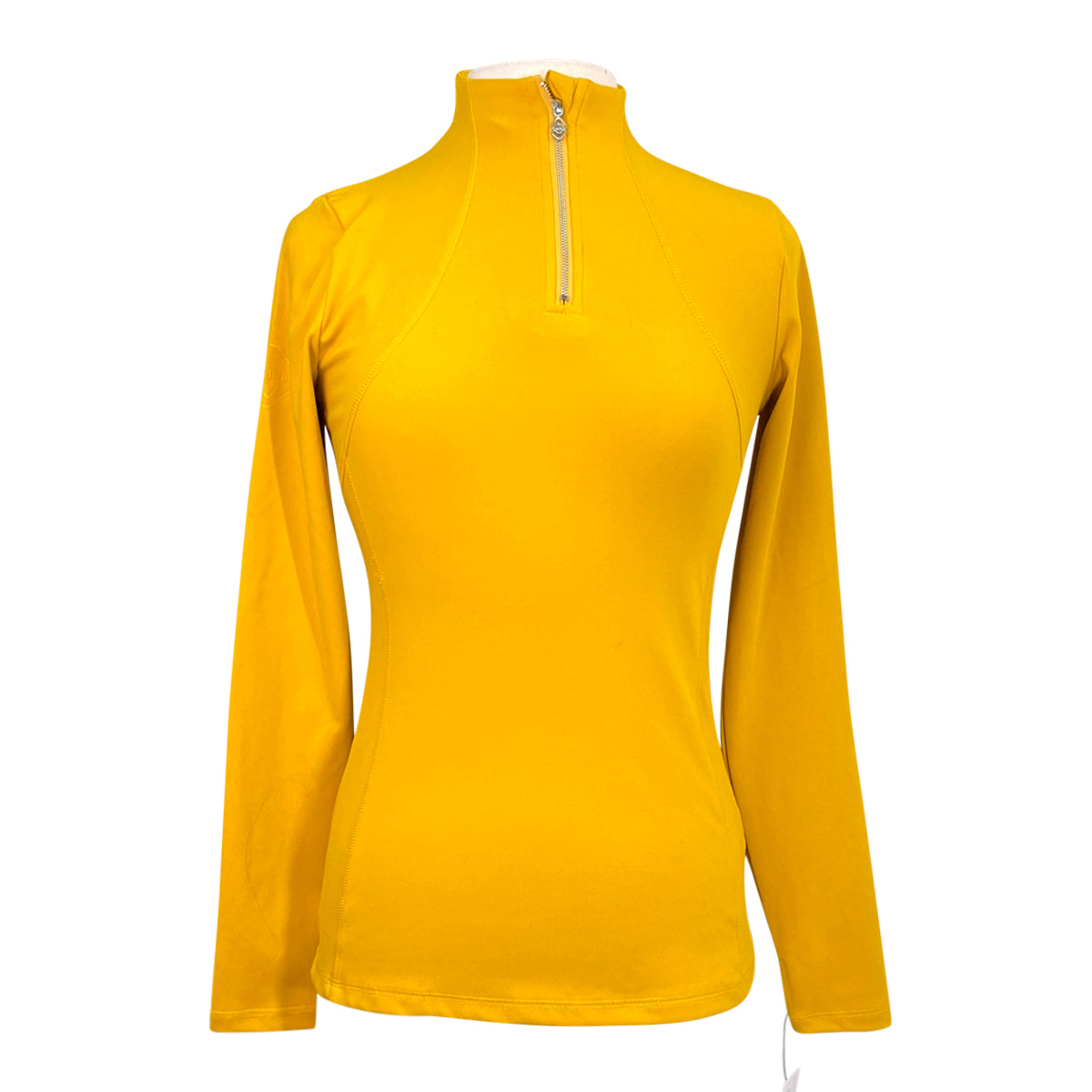 LeMieux Liberte 1/4 Zip Base Layer in Bright Mustard