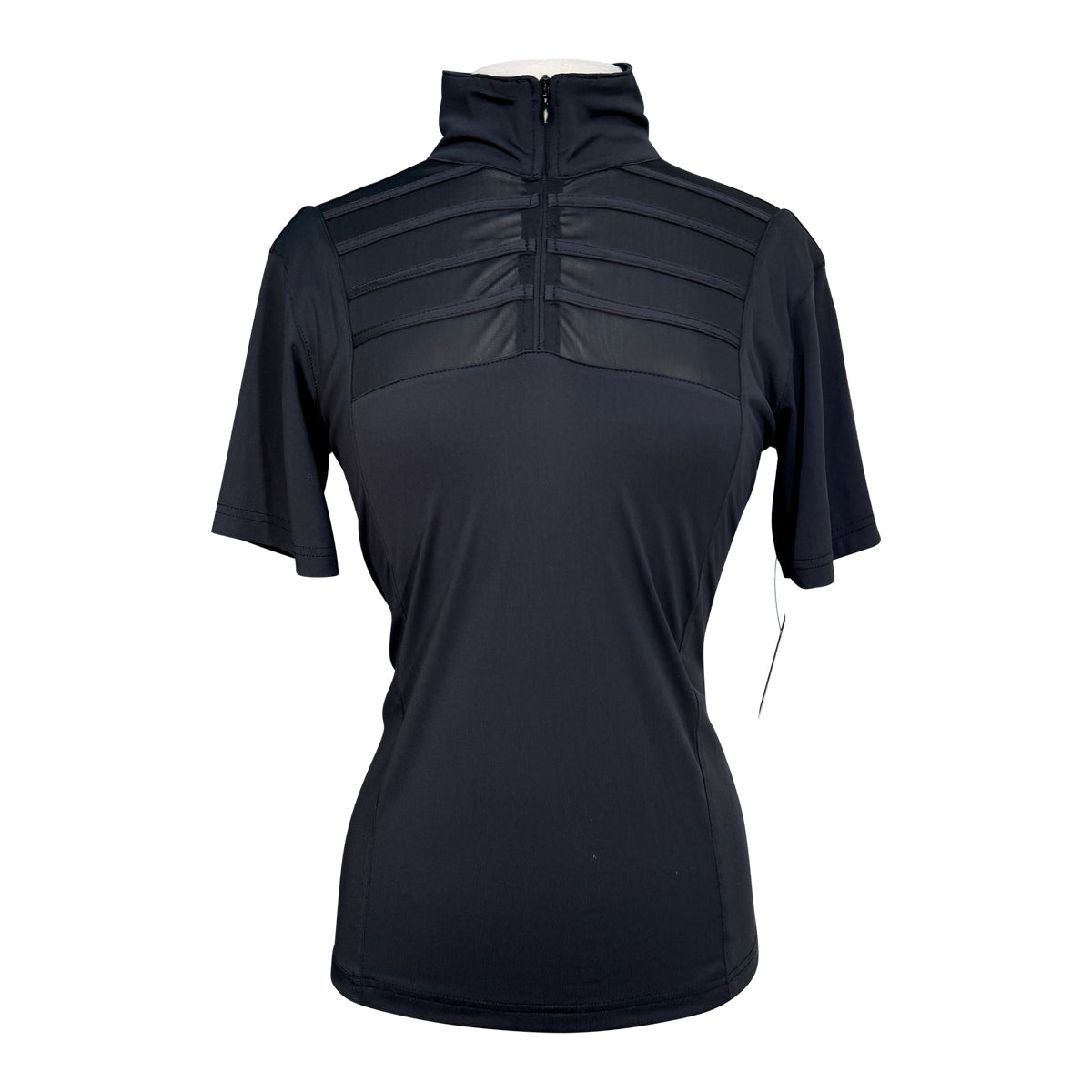Equisite 'Elaine' Show Shirt in Black
