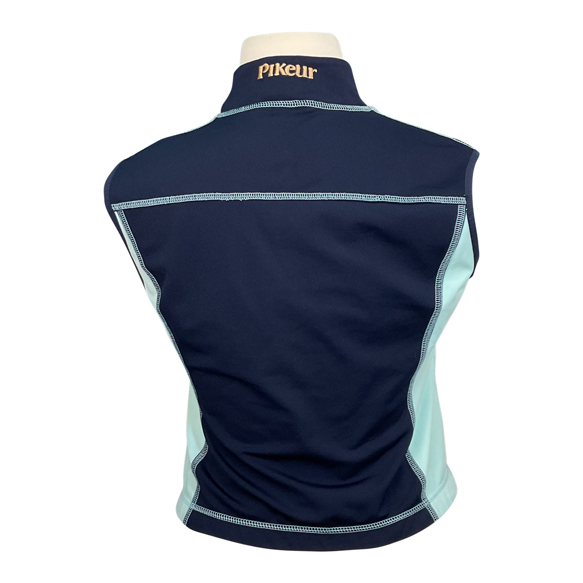 Pikeur &#39;Cathalina&#39; Softshell Vest in Black/Turquoise