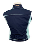 Pikeur 'Cathalina' Softshell Vest in Black/Turquoise