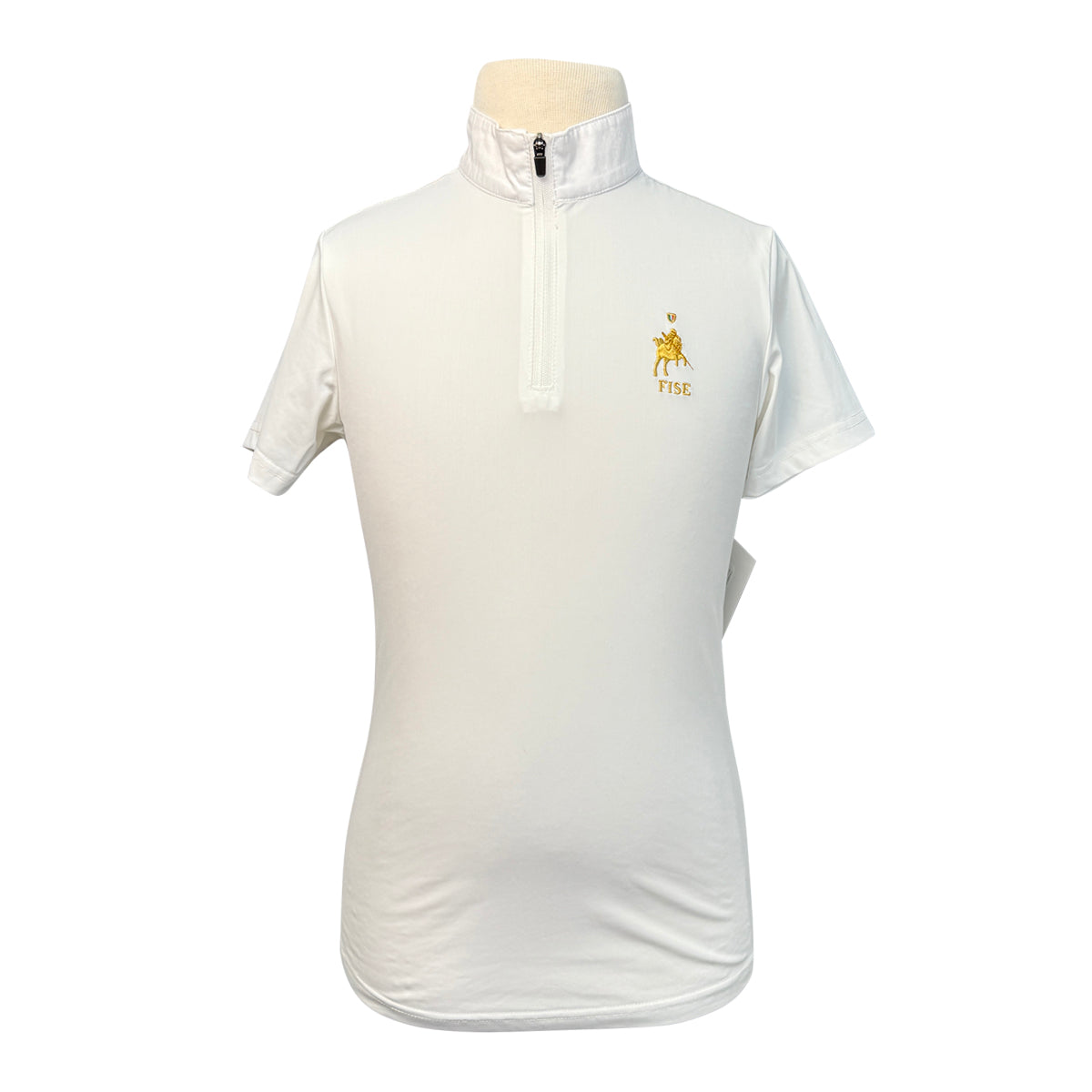 Cavalleria Toscana x Fise Competition Polo in White