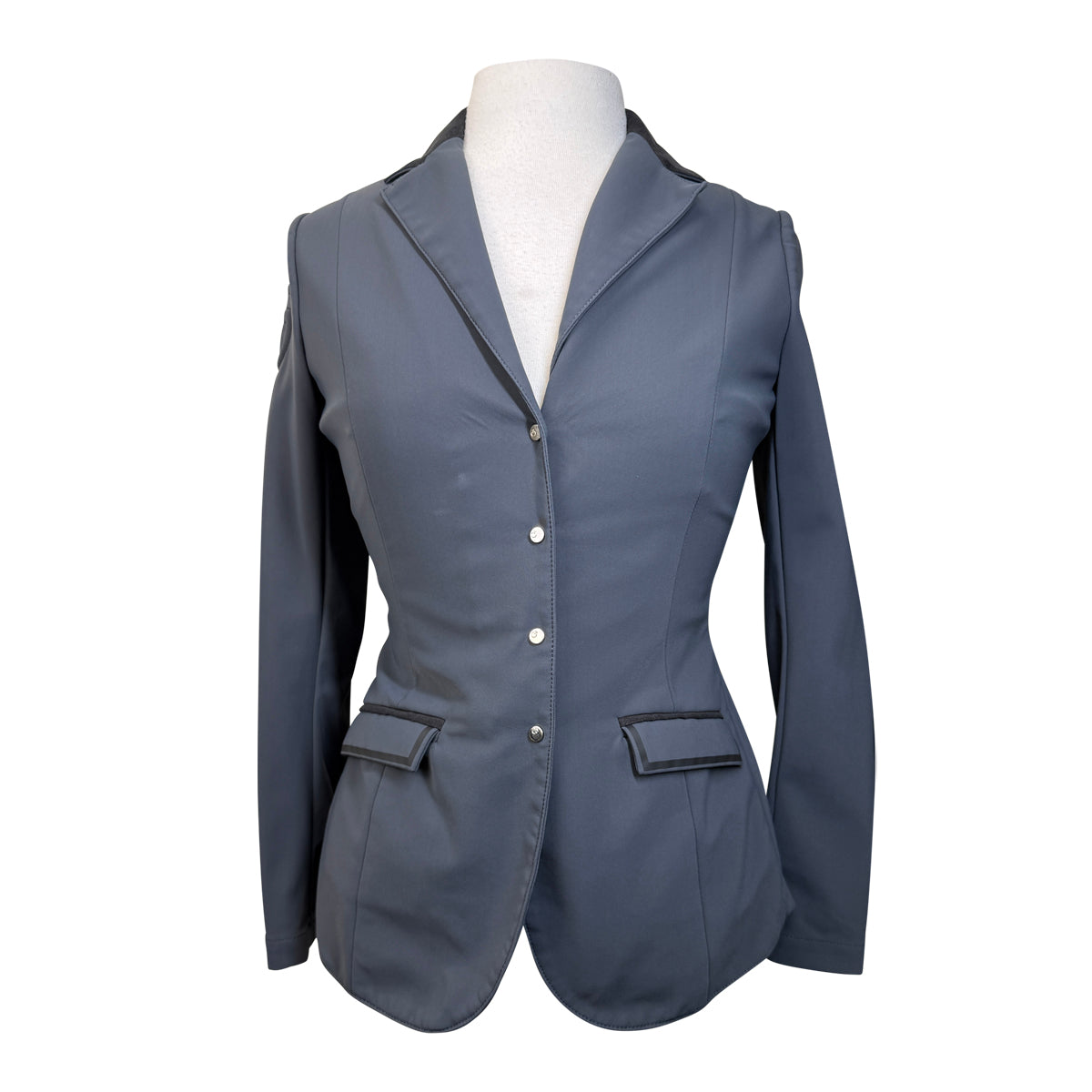 Cavalleria Toscana Zip Show Jacket in Charcoal 