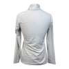 CALLIDAE 'Tech Rib' Mockneck Shirt in White
