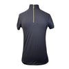 Tailored Sportsman Short Sleeve Ice Fil Shirt in Black