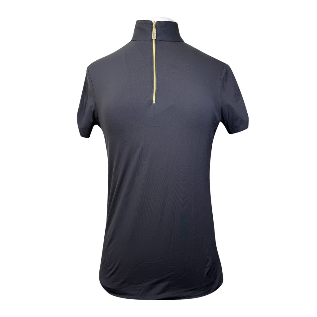 Tailored Sportsman Short Sleeve Ice Fil Shirt in Black