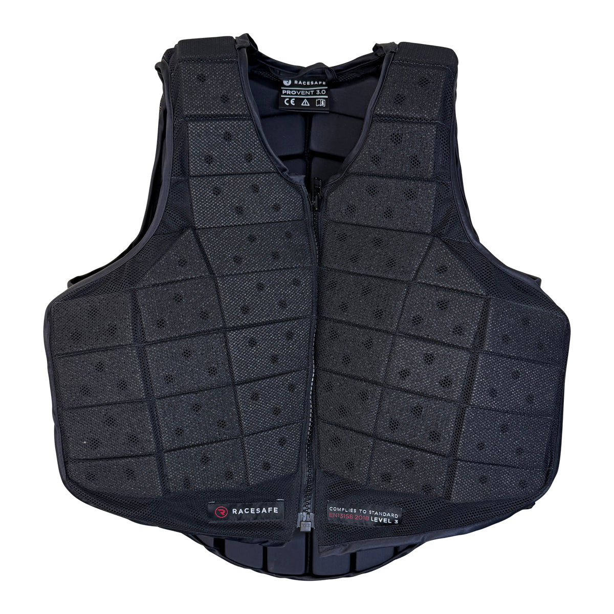 RaceSafe ProVent 3.0 Safety Vest in Black