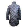 Save the Duck Long Puffer Jacket in Navy