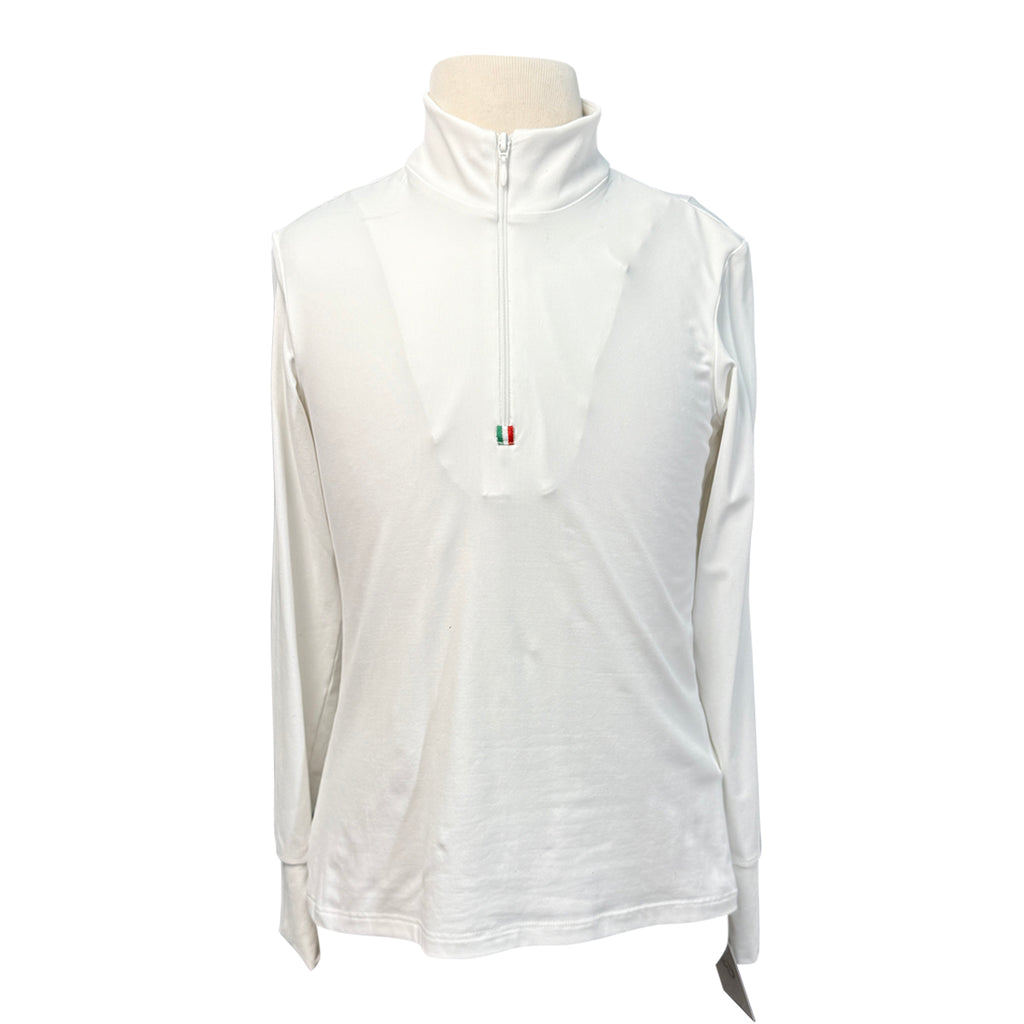 For Horses 'Gioco' Schooling Shirt in White 