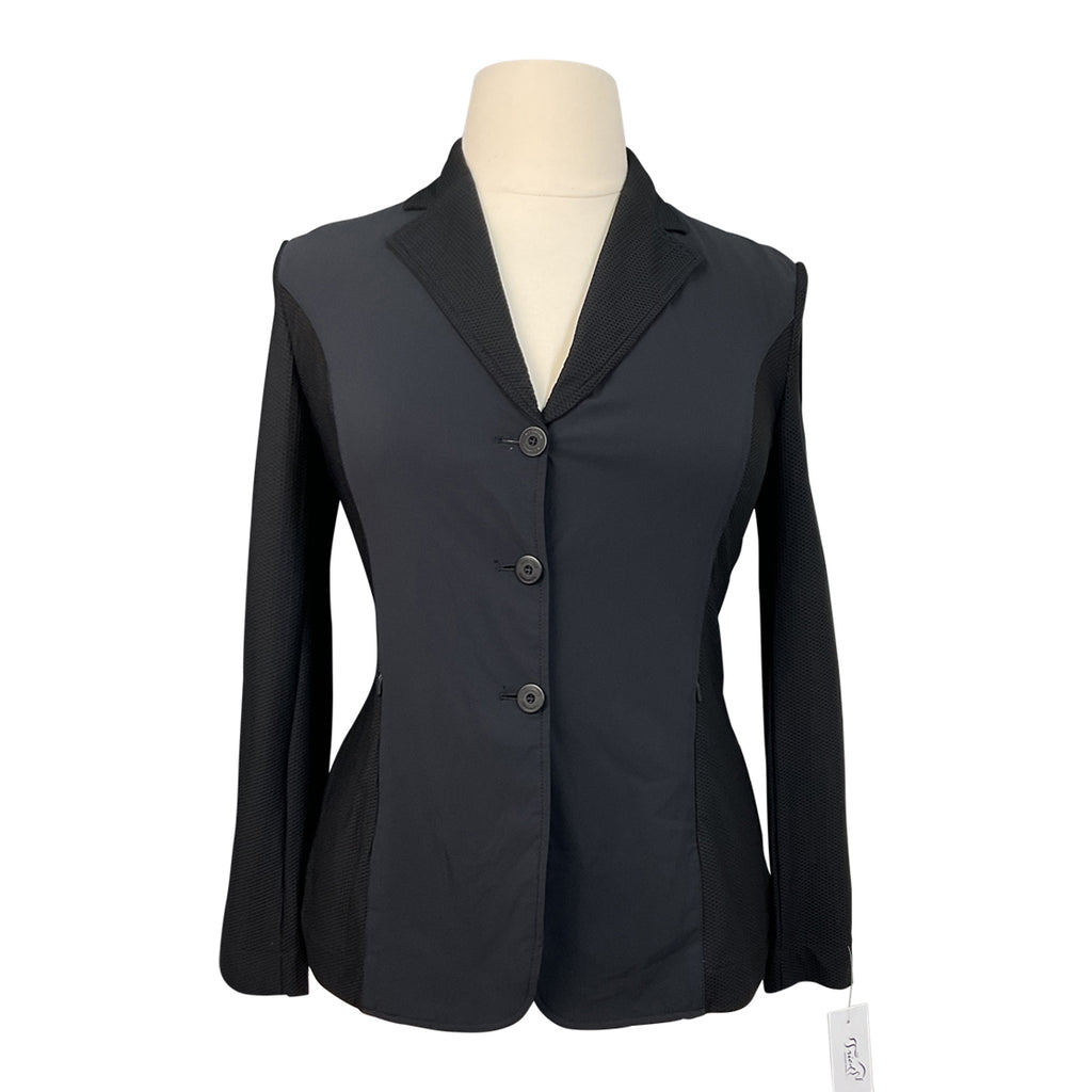 RJ Classics Harmony Grey Label Mesh Show Jacket in Black - Women's 12R
