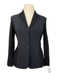RJ Classics Harmony Grey Label Mesh Show Jacket in Black - Women's 12R