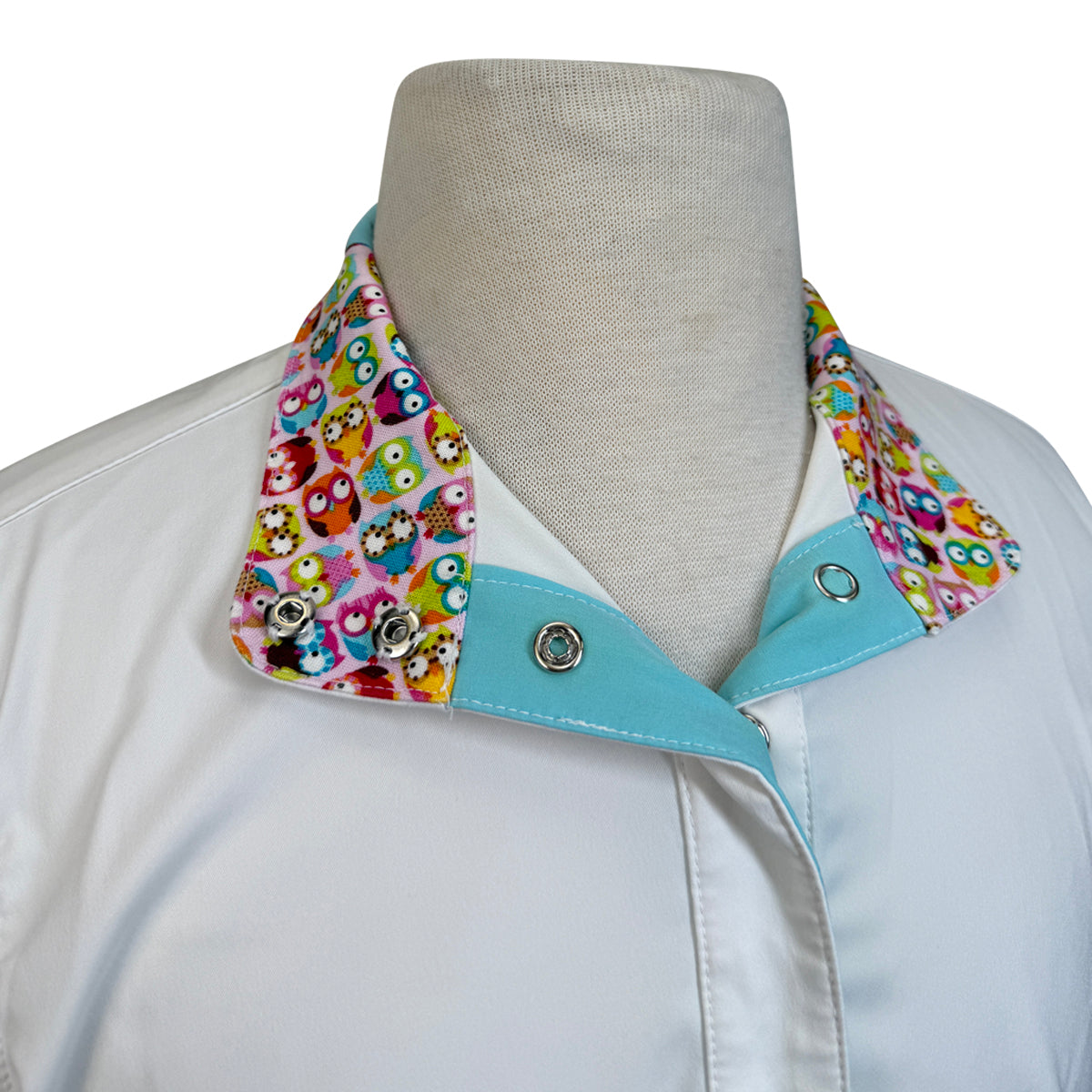 RJ Classics 'Rebecca Jr' Show Shirt in White/Owls