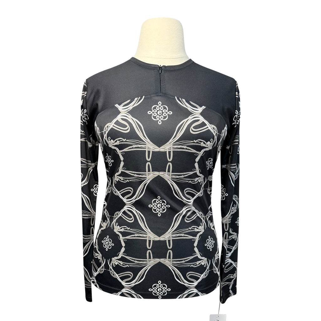 Espoir 'Zip-Tee' in Black Roped Horses