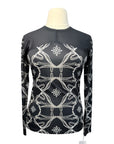 Espoir 'Zip-Tee' in Black Roped Horses