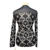 Espoir 'Zip-Tee' in Black Roped Horses