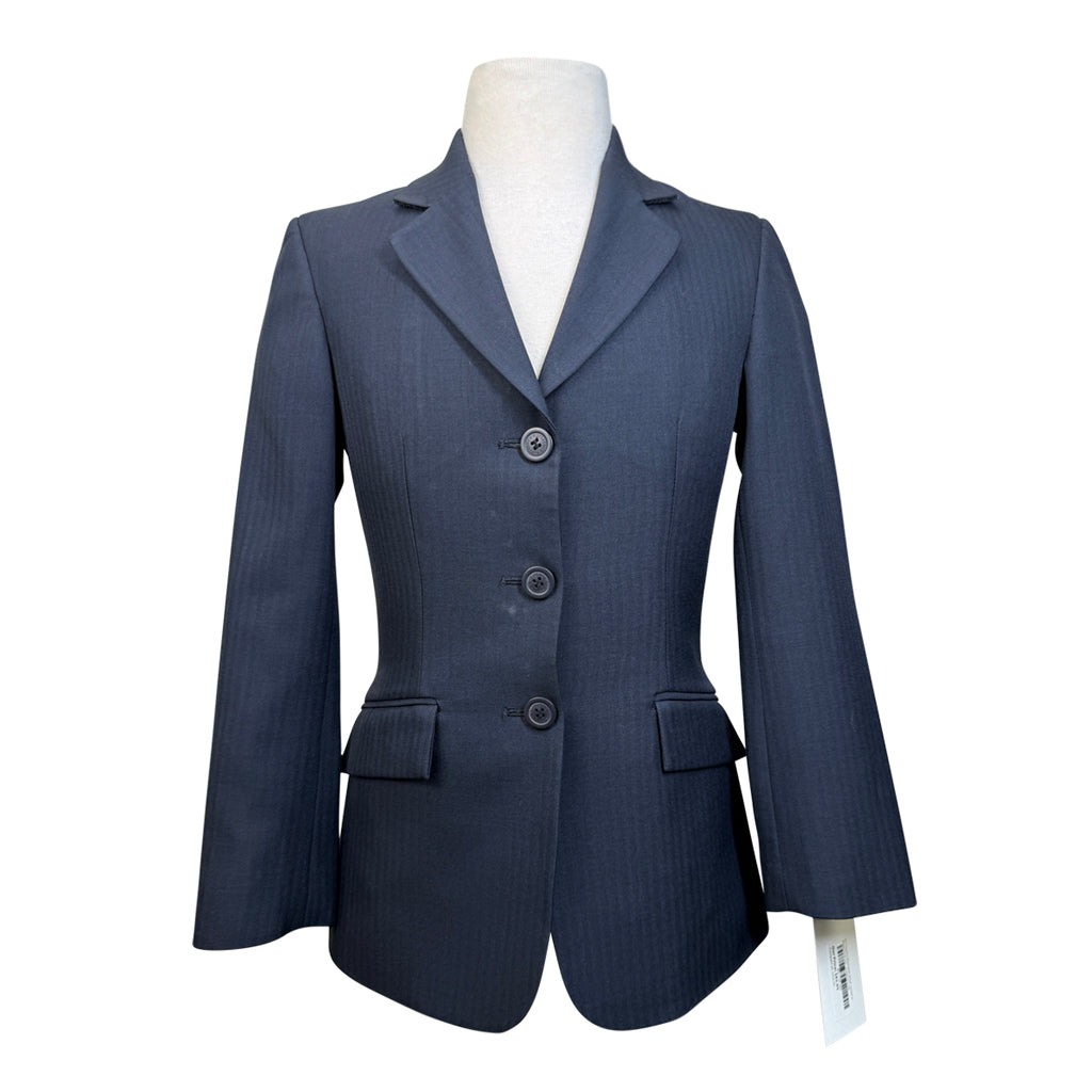 RJ Classics Washable Show Jacket in Navy Pinstripe - Children's 10R