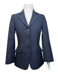 RJ Classics Washable Show Jacket in Navy Pinstripe - Children's 10R