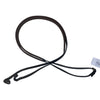 Arc De Triumphe Rubber Loop End Reins in Brown - Full