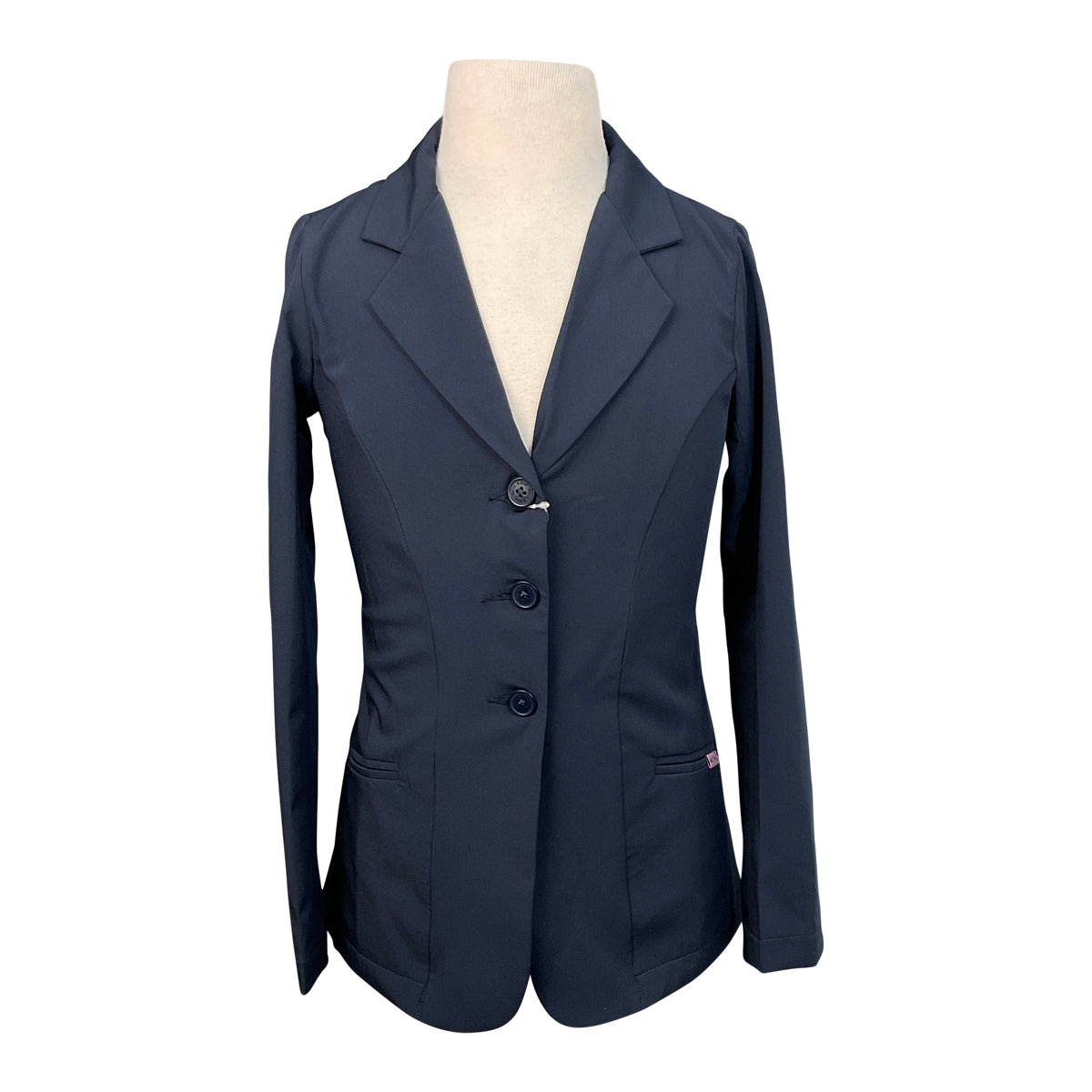 Belle &amp; Bow Featherweight Show Coat  in Navy - Children's 8