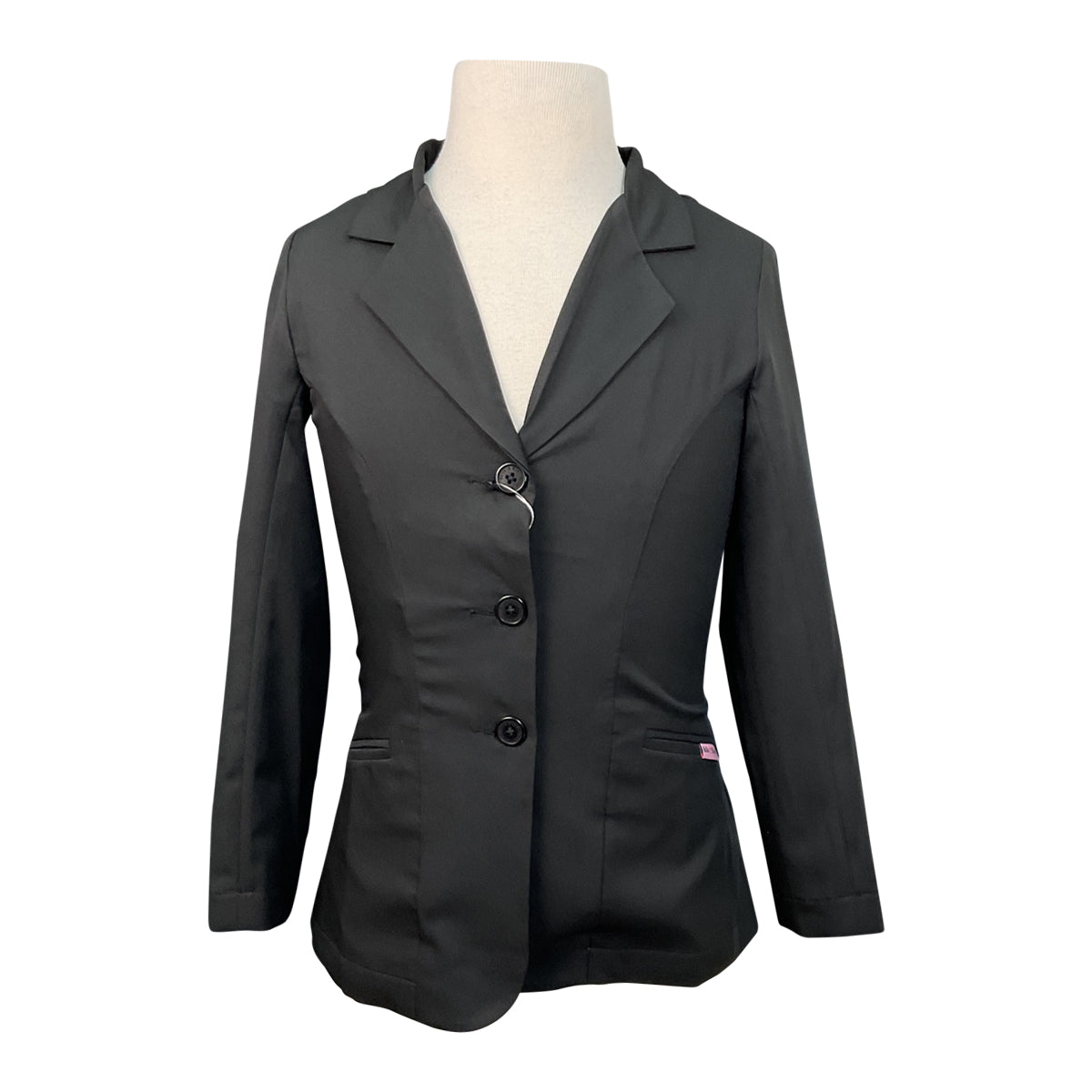 Belle & Bow Featherweight Show Coat  in Black