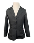 Belle & Bow Featherweight Show Coat  in Black