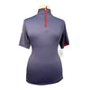 Kastel Signature Short Sleeve Shirt in Navy