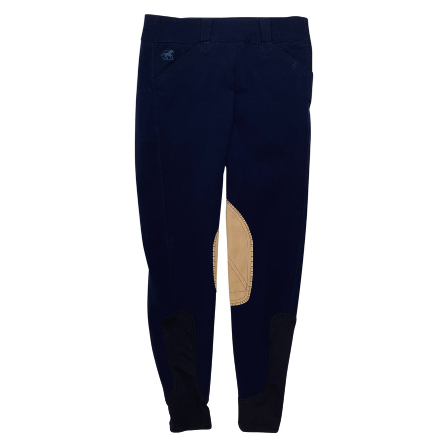 SmartPak 'Piper' Breeches in Navy/Tan