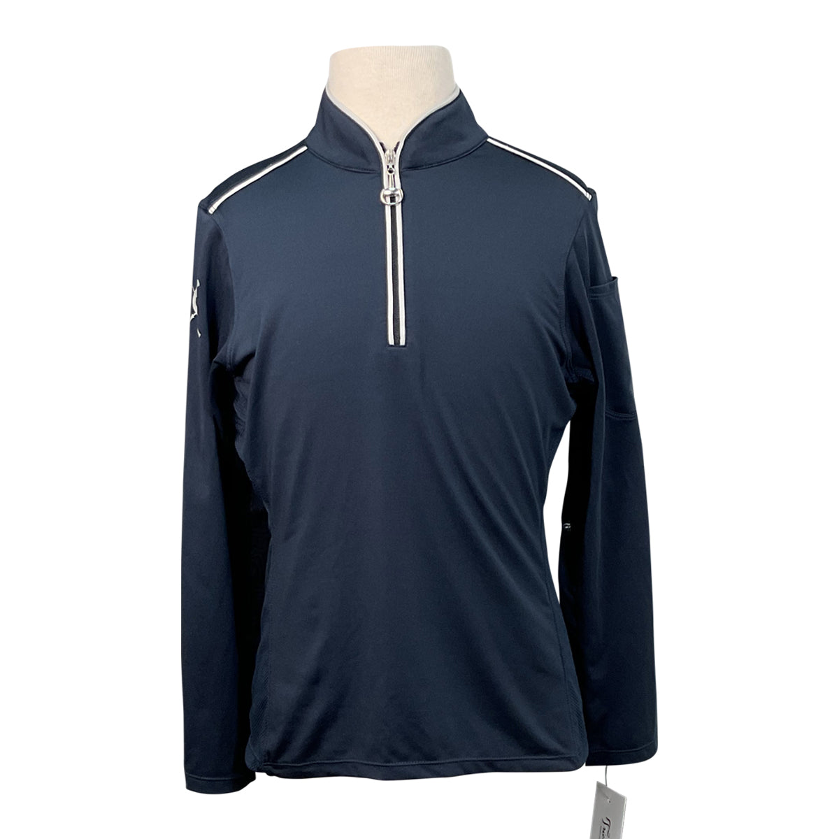 Chestnut Bay Performance Rider SkyCool® Youth Shirt in Navy