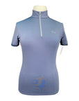 R.J. Classics 'Maya' 37.5 Short Sleeve Training Shirt in Steel Blue 