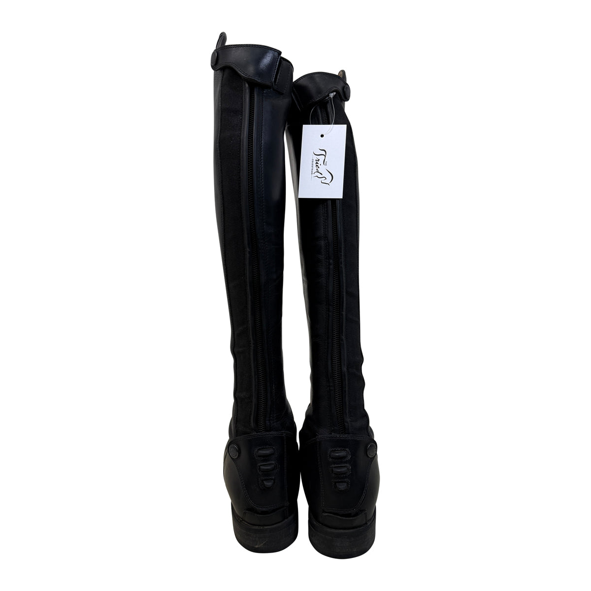 DeNiro Tricolore &#39;Italo&#39; Dress Boots in Black