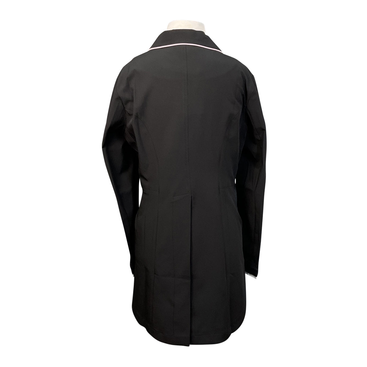 Belle & Bow Shadbelly Show Coat  in Black/Pink