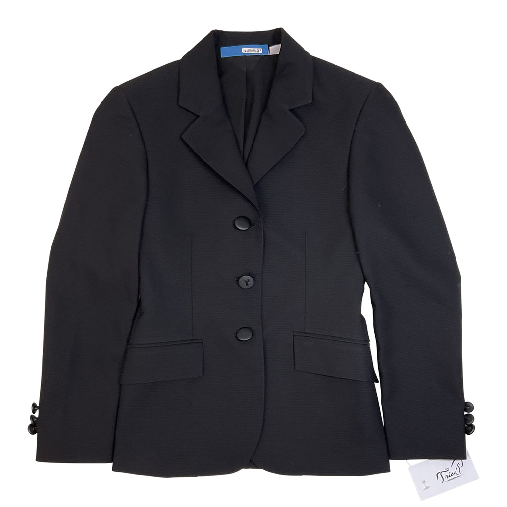 RJ Classics 'Hailey II' Blue Label Show Jacket in Black Pinstripe