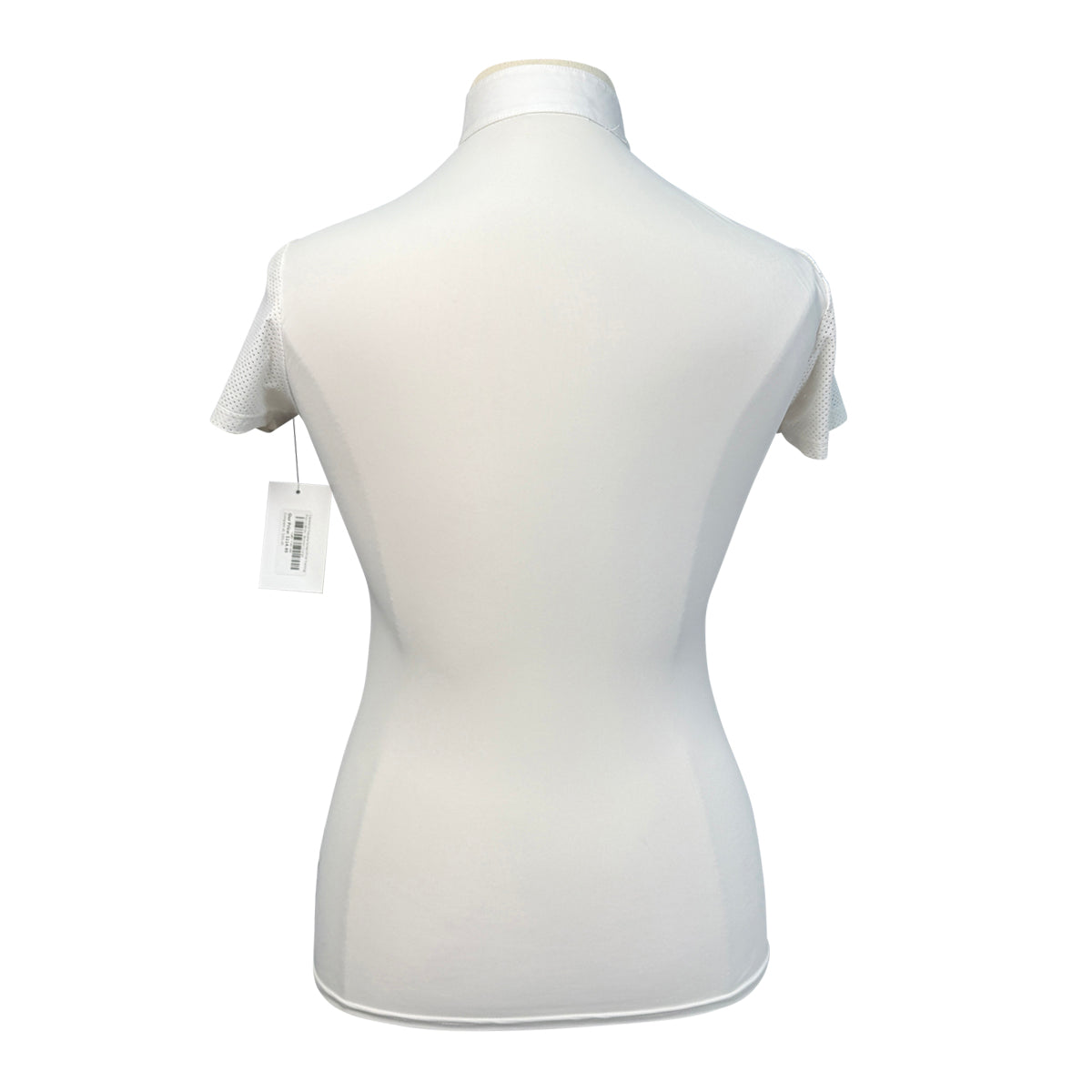 Cavalleria Toscana Screen Print Training Polo in White