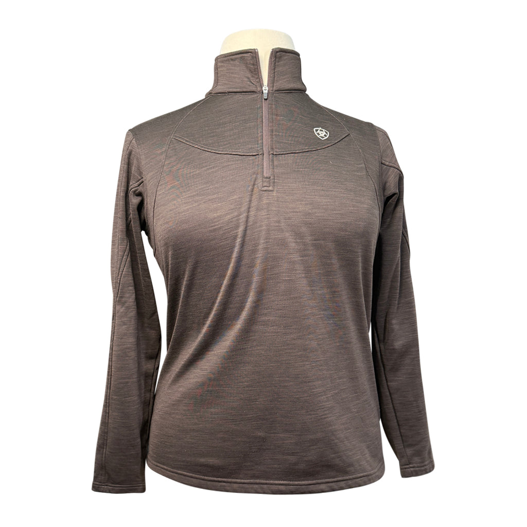 Ariat Tek Team 1/2 Zip Sweatshirt in Brown