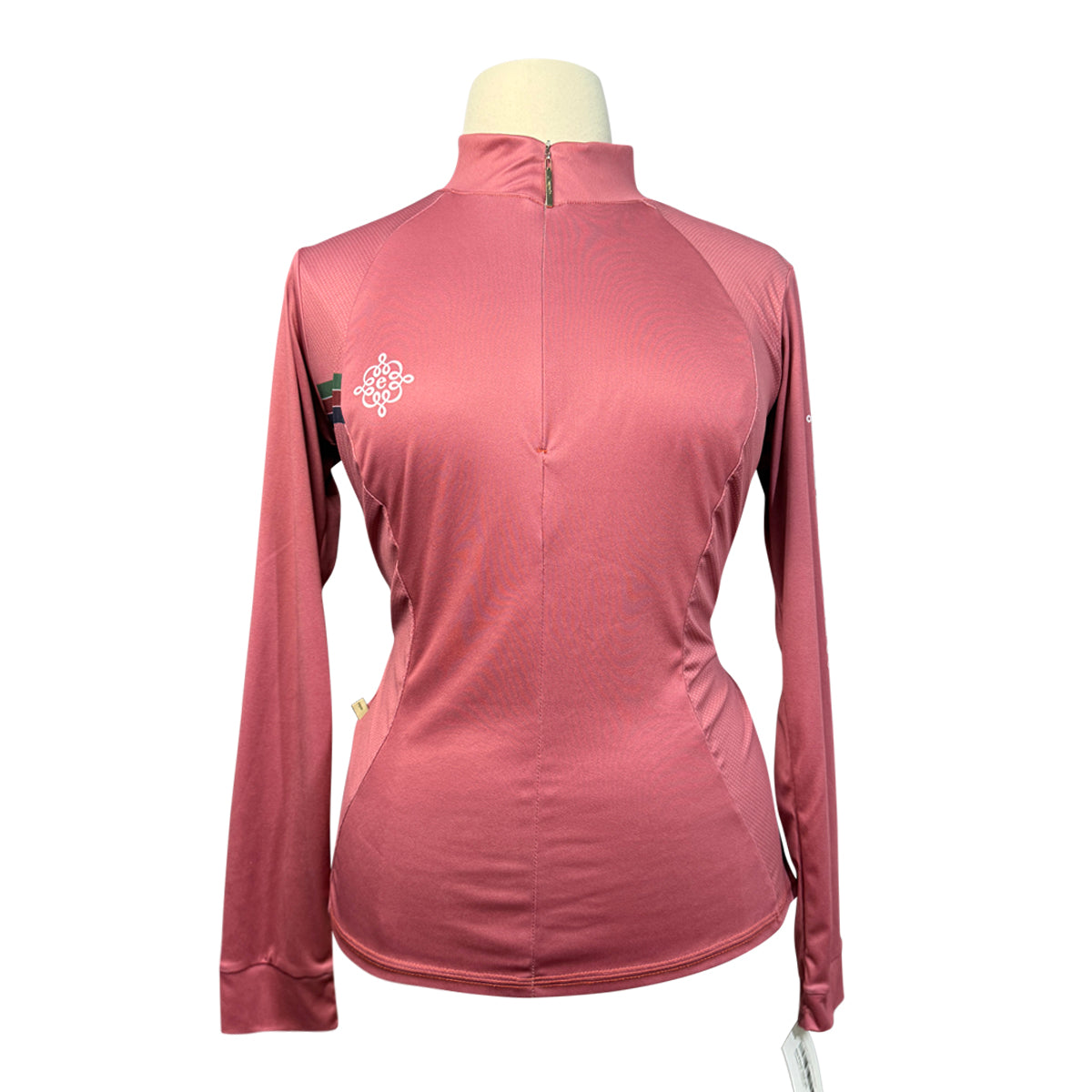 Espoir Quarter Zip Sun Shirt in Rose Mauve