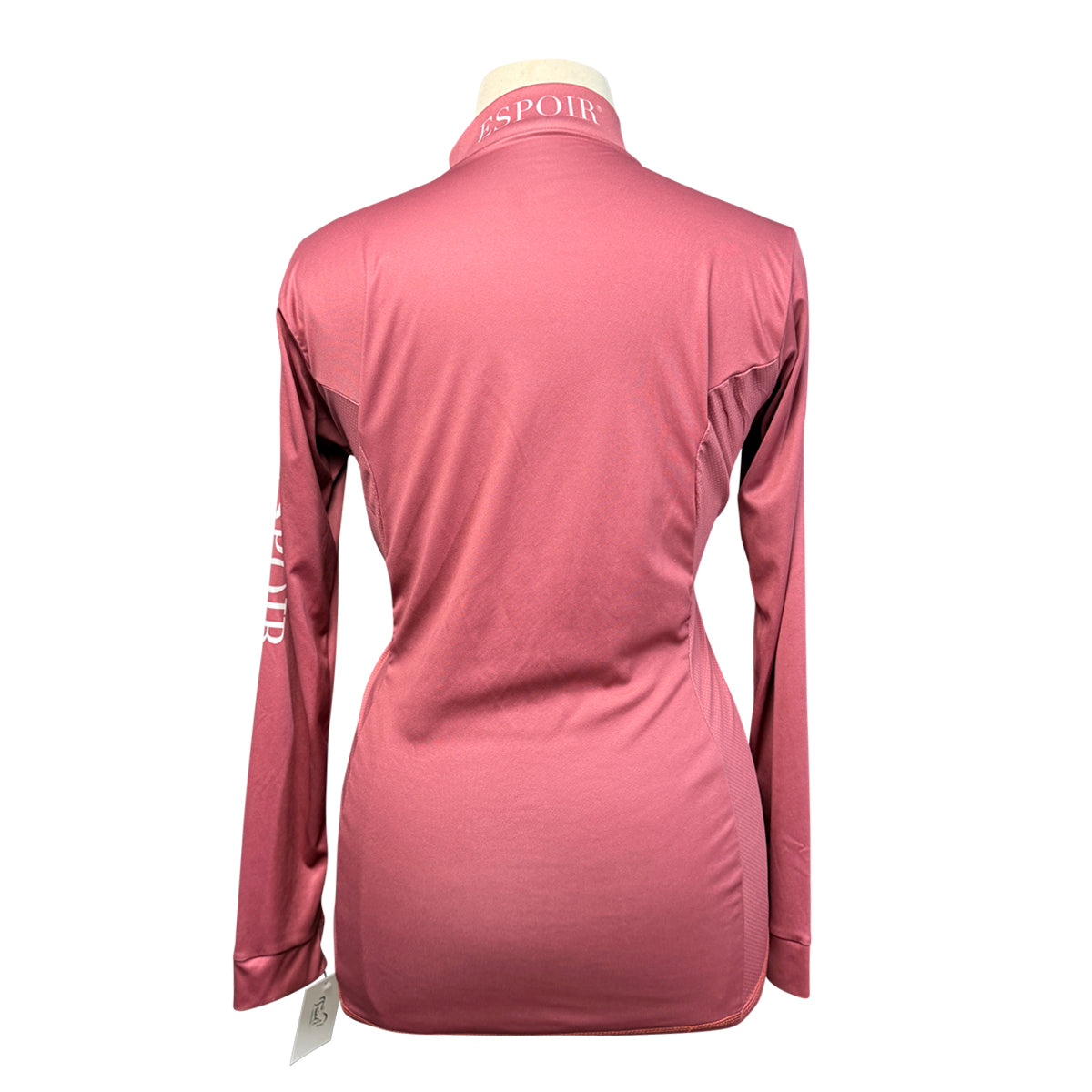 Espoir Quarter Zip Sun Shirt in Rose Mauve