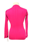 TKEQ The 'Kennedy' Seamless Long Sleeve in Raspberry