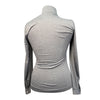 Noel Asmar 1/4 Button Up Shirt  in Heather Grey