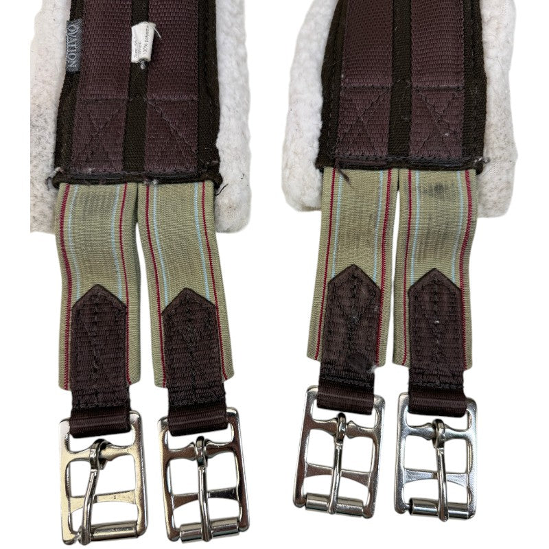 Ovation Dry-Tex Equilizer Girth in Brown/White